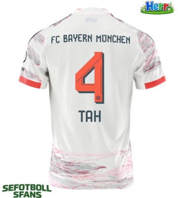 Bayern Munich Jonathan Tah #4 Bortatröja 2025-26 Kortärmad